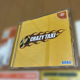 Dreamcast Crazy Taxi Crazy Taxi obi postcard Japan k2