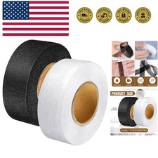 2 Rolls Hemming Tape Fabric Adhesive Hem Iron on No-Sew Hemming Tape for Pant...