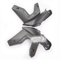 Carbon KüHlerschutz FüR Kawasaki Z 650 2020-2023