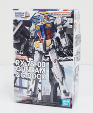 Bandai RX-78F00 Gundam  G-Dock 1/144 Model Kit Gundam Factory Yokohama Limited