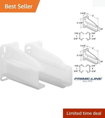 Reliable R 7227 Plastic Rear Drawer Track Plates   5/16 In. Width, Easy Install