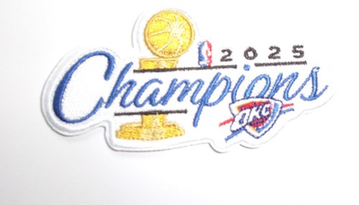 #ad LOT OF 2025 1 OKLAHOMA THUNDER CHAMPIONS BASKETBALL PATCH ITEM # 121 $6.50