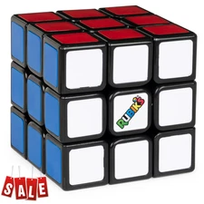 Rubik's Cube Original 3x3 Color-Matching Brain Teaser Puzzle Toy
