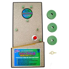 Glass Table Foiler, Nicely Weighted, Dispenses, Applies  Crimps