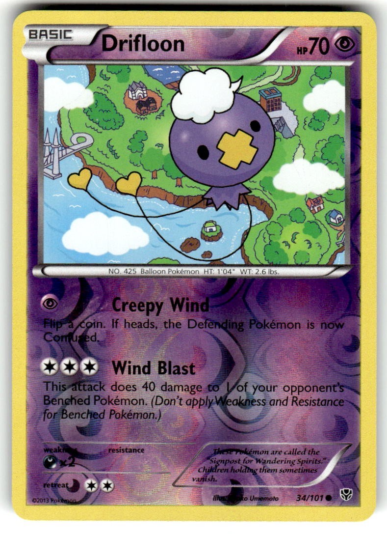 NM Drifloon 34/101 Plasma Blast Reverse