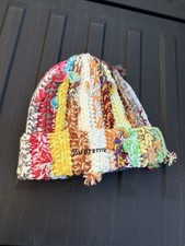 Brand New Supreme Hand Tied Beanie Multicolor FW23 AUTHENTIC 