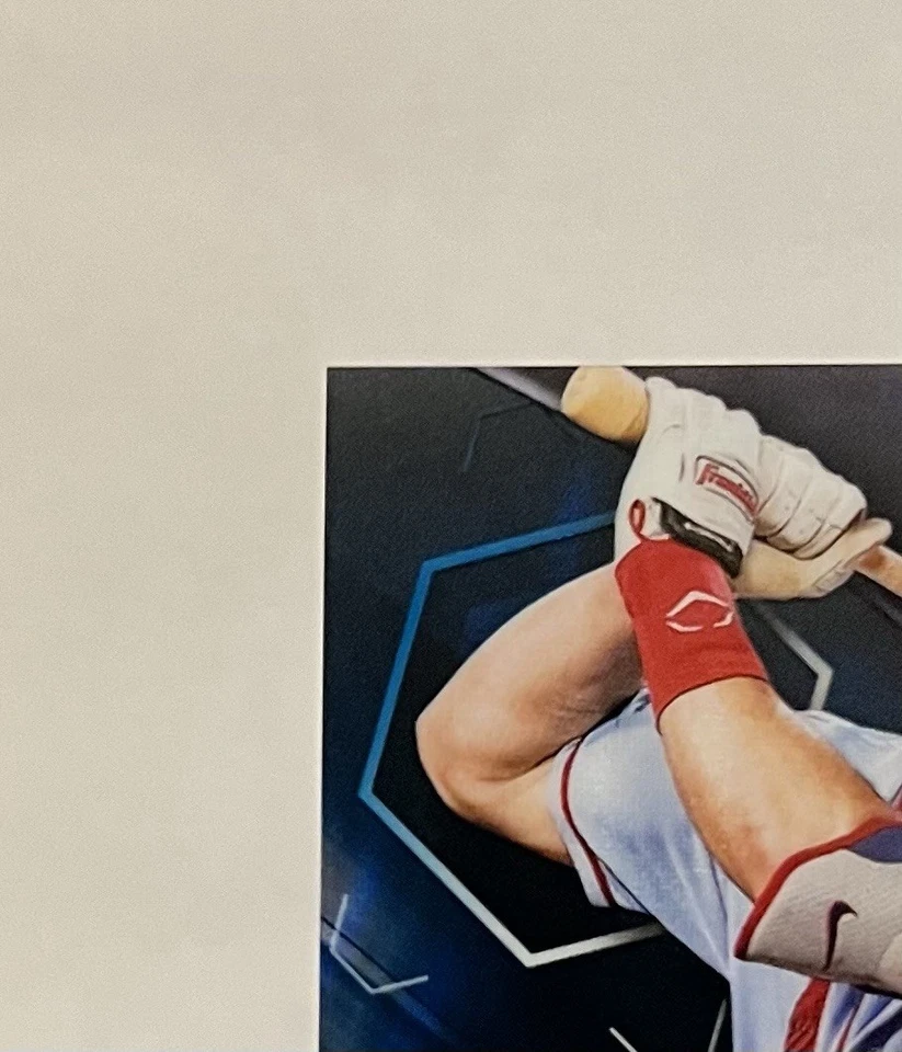 2023 Topps Chrome Black #4 Paul Goldschmidt Blue Refractor #/75 - Image 4 of 4