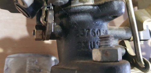 RED HOLDEN SIX CYLINDER TRIPLE STROMBERG CARBURETTORS ALL ARE 2376050 BXUV-2 - Picture 16 of 24