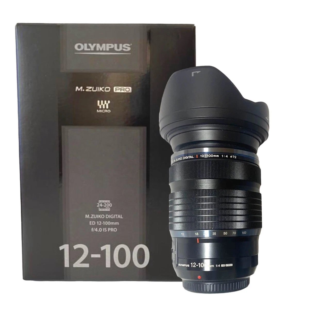 New OLYMPUS M. Zuiko Digital ED 12-100mm F4 IS PRO Lens Micro Four Thirds Mount