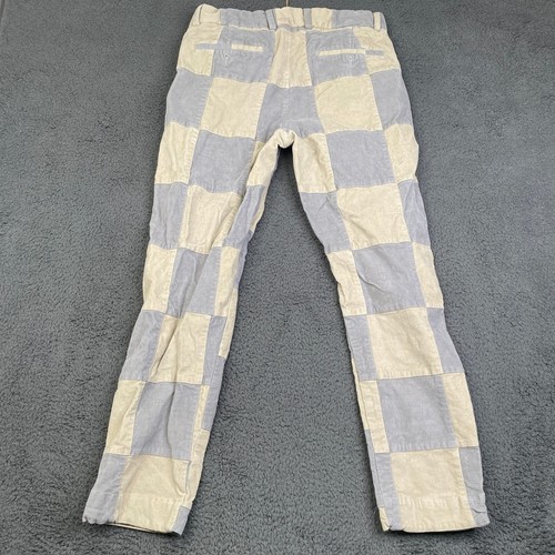 Pantalones Brooks Brothers Para Hombre 32x30 Multicolor Retazos Cuadros Milano Calce Recto - Imagen 8 de 10
