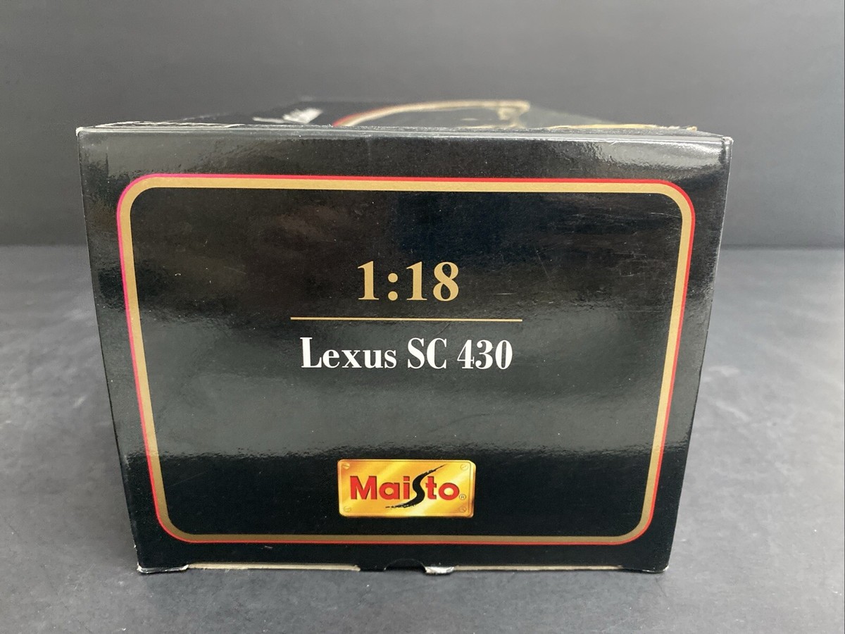 マイスト　LEXUS SC430 Maisto Lexus SC430 Review (Scale 1/18) - YouTube