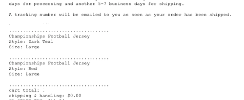 Supreme Championships Football Jersey (FW23) Red Size Large Embroidered Logo - Picture 9 of 9