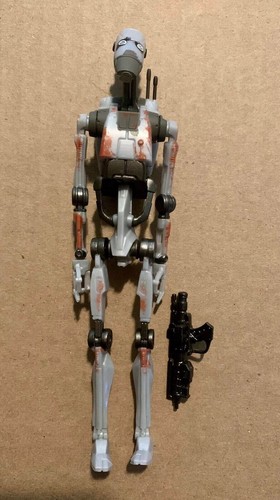 Star Wars Black Series 6" Inch Republic Battle Droid Loose Figure COMPLETE