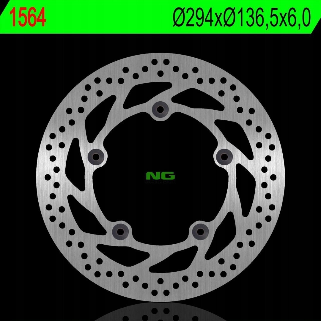 Disque de frein arrière NG 294mm haute endurance pour moto BMW K1300 GT