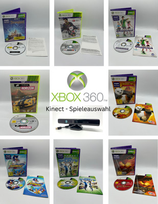 Xbox 360 Spiele | Kinect Spieleauswahl Microsoft Sensor Bewegungssensor