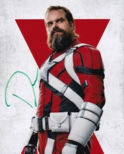DAVID HARBOUR signed autograph 20x25cm AVENGERS in person autograph COA