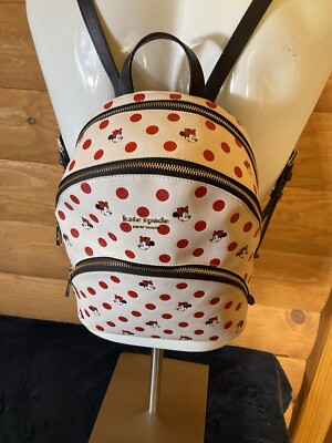 Disney Minnie Mouse Polka Dot Backpack by Kate Spade New  display picture 3