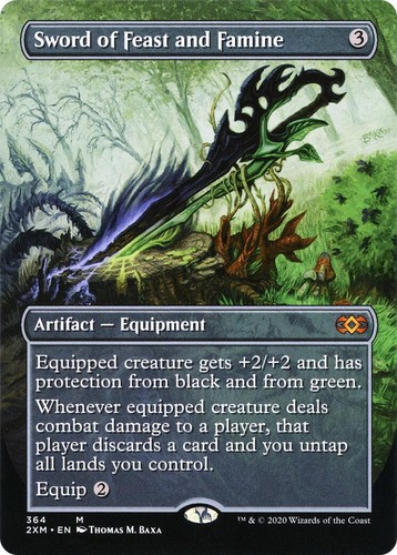 Sword of Feast and Famine (JA) - Extended Art Promo 2MX Japanese