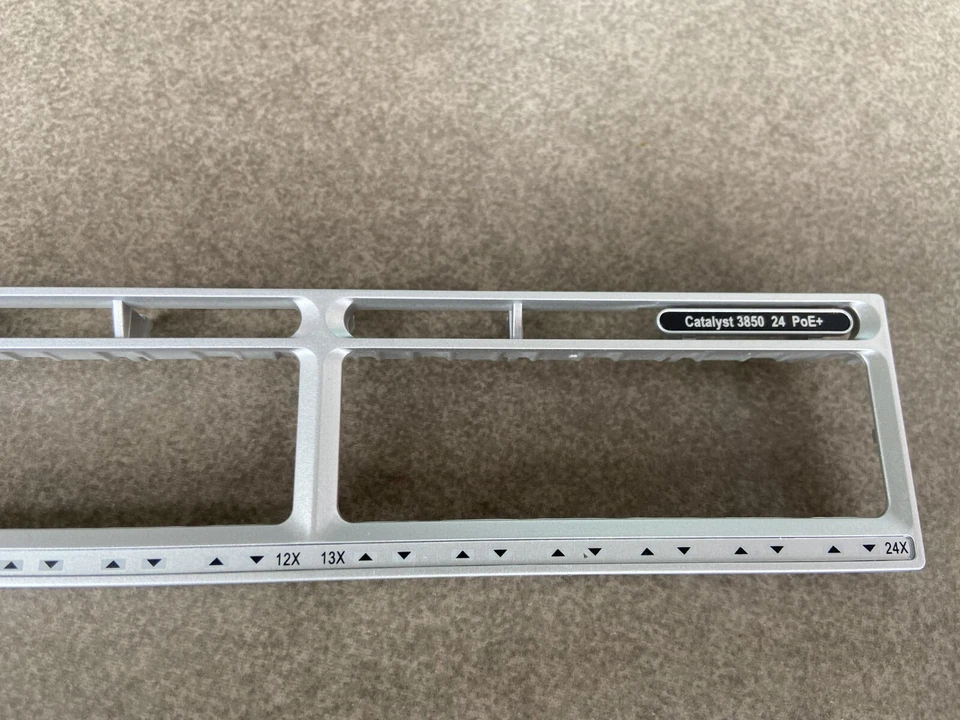 Old style Cisco WS-C3850-24P-S Faceplate for Replacement - Image 3 of 4
