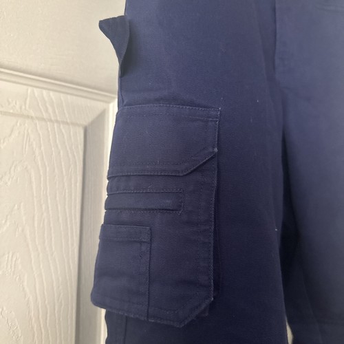 Boy Scouts America Convertible Cargo Pants Sz 10 Unhemmed Uniform Blue - Picture 5 of 15