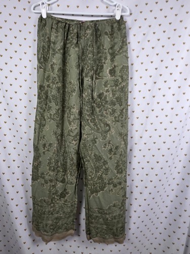Victorias secret 100% SILK sheer flowy pants