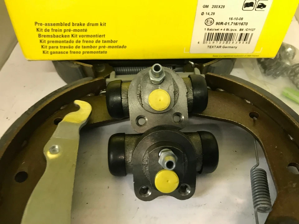 Textar Bremsbackensatz  für Opel Kadett D Kadett E   84033001 HINTERACHSE  - Bild 3 von 4