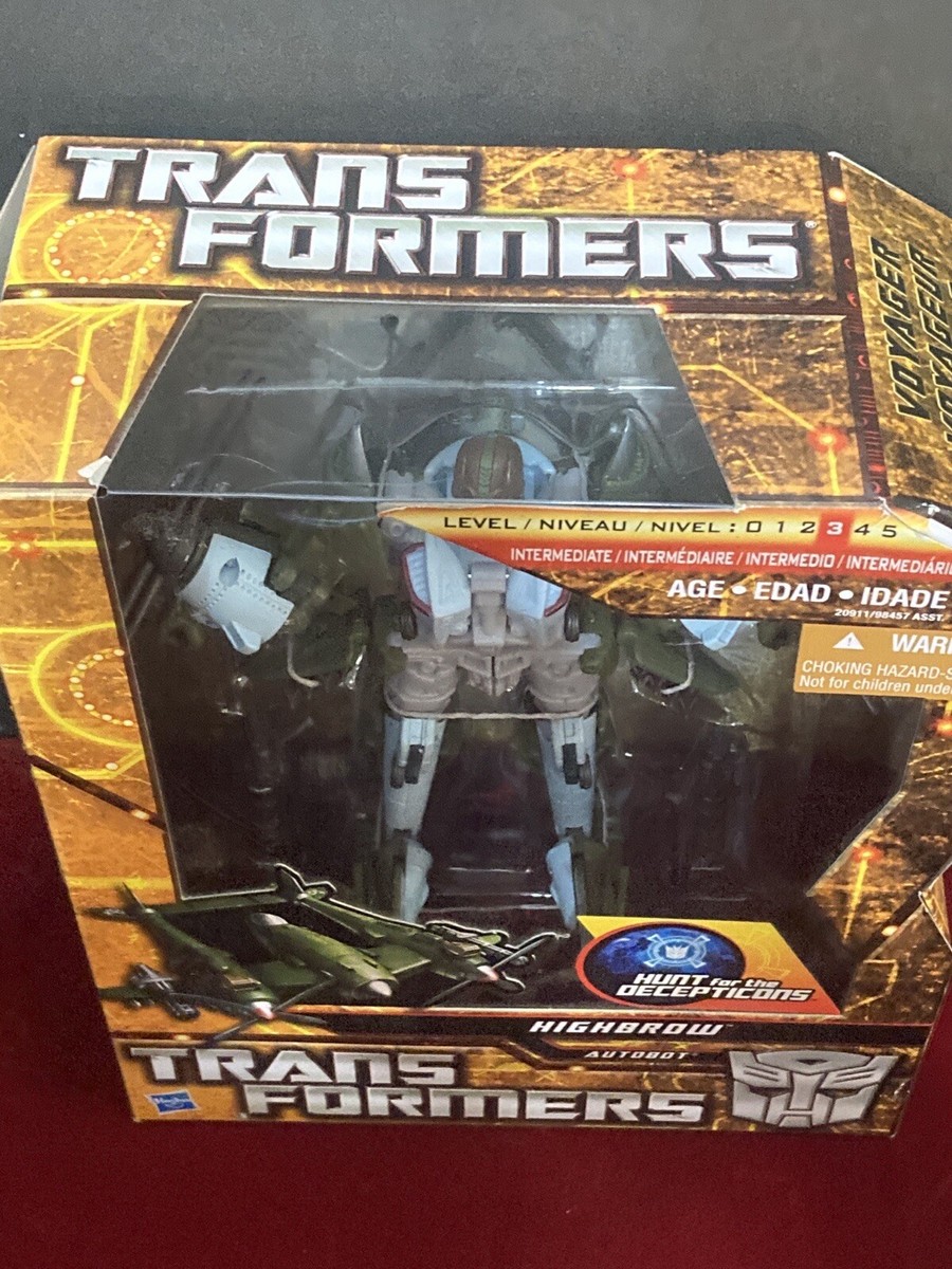 Transformers Highbrow Autobot Trans Formers Hasbro NIB 2010 Action