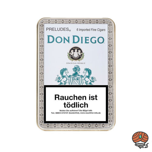Don Diego Preludes (Mini Panatela) Zigarren - 6 Stück - Bild 1 von 2