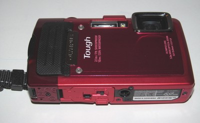 Olympus Tough TG-830 iHS 16.0MP Digital Camera - Red for sale 