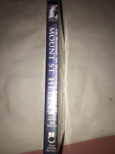 Fire Mountain Eruption And Rebirth Of Mount St Helens-DVD-TESTED-RARE-SHIPS N 24 - Picture 2 of 5