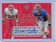 2003 Upper Deck Pros & Prospects #134 * KAREEM KELLY * RC * AUTO * Johnny Morton