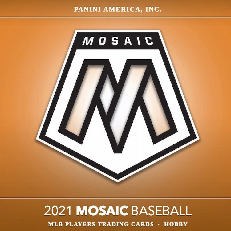 2021 Panini Mosaic Baseball - Parallels (Reactive Blue and Reactive Red)