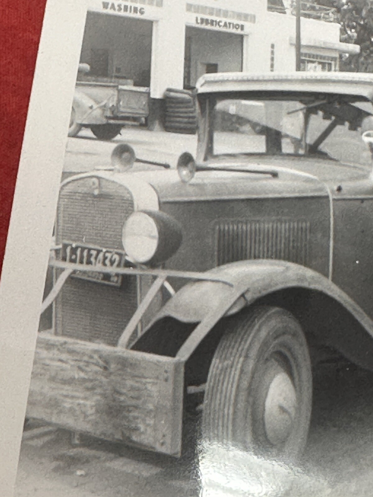 1950s VTG CONOCO Kearney NE Gas Service Station Attendant Classic Car