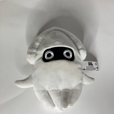 Nintendo Super Mario Bros Blooper White Squid Plush 7  2017 Little Buddy