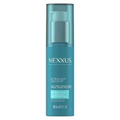 Nexxus Ultralight Smooth Frizz Defy Cream Serum, 4 oz *NO CAP*