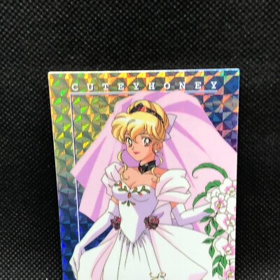 ファルハート　4枚 Elegance Honey cutey honey f TCG No.4 Holo Card Amada 1997
