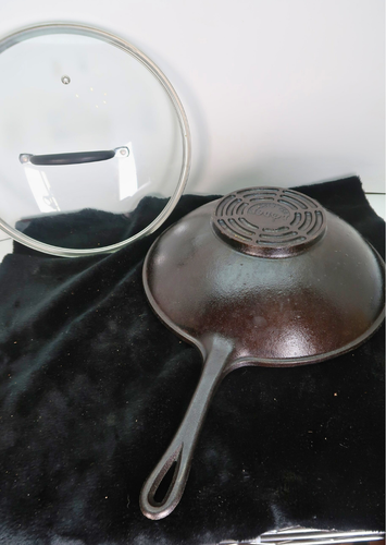 Lodge Wok in Ghisa 12" C12SF Collezione Chef Prestagionato - Buone Condizioni - Foto 5 di 6
