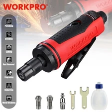 WORKPRO 1/4-Inch Pneumatic Straight Die Grinder High Free Speed for Polishing