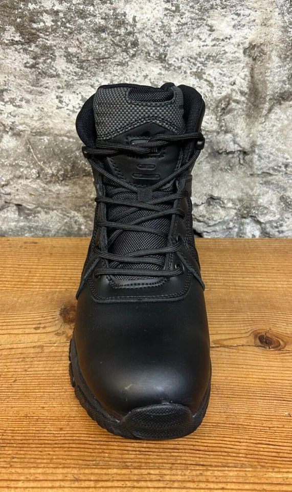 Magnum Response III 6.0 5209 Hombres Negro M&W Ancho Botas Tácticas NUEVAS EN CAJA Foto 4 de 4