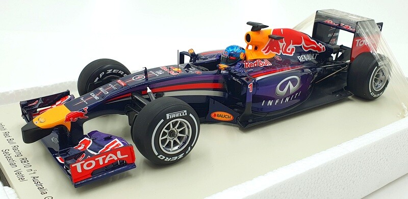 Spark 1/18 Scale 18S135 - Red Bull RB10 F1 2014 #1 S.Vettel Spark 1/18 Scale 18S135 - Red Bull RB10 F1 2014 #1 S.Vettel