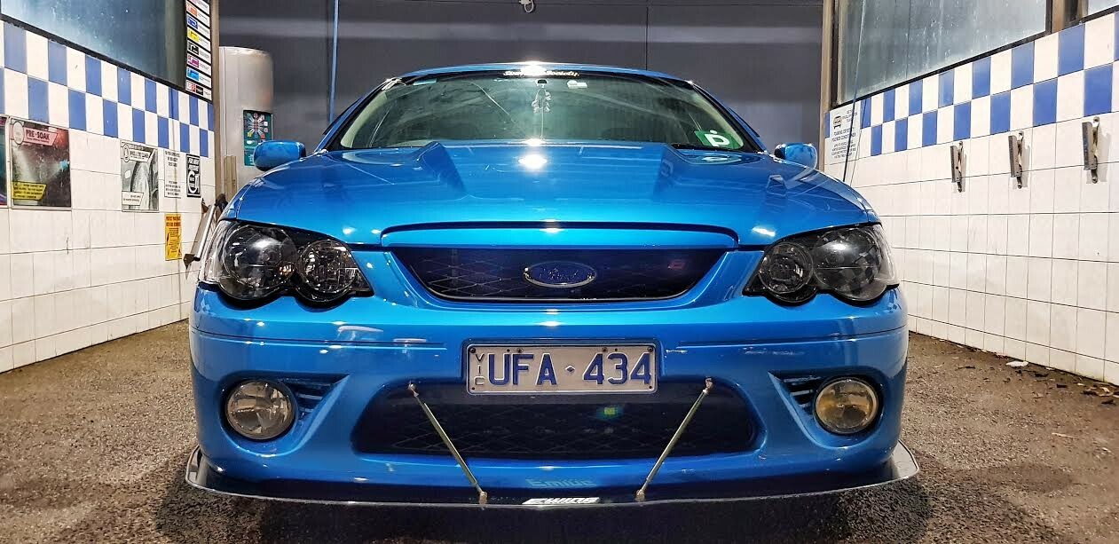 Mr Bodykits Front Lip Splitter For Ford Falcon BA Series XR6 XR8 Factory Bumper