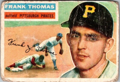 1956 Topps - Gray Back #153 Frank Thomas C735 | eBay