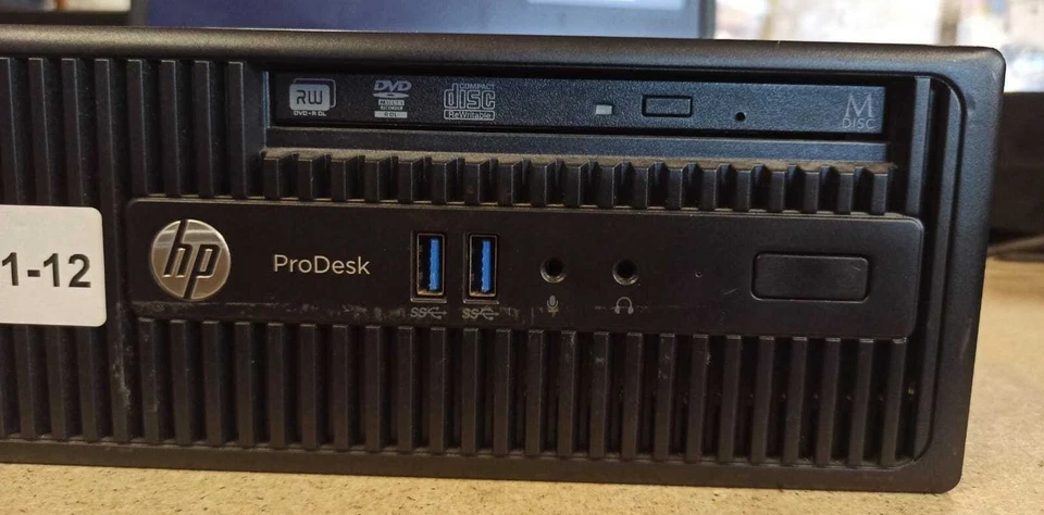 HP ProDesk 400 G3 SFF - i5-6500 3.2GHz - 4GB RAM - POWER CABLE (OFFERS WELCOME) - Image 2 of 4