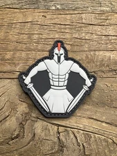 Patch PVC Tactical Morale HOOK-3D Spartan Sparta Warrior Solider