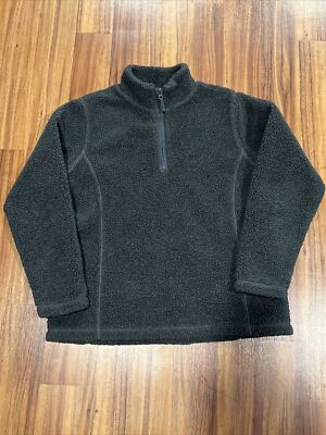 Mens Pullover Lands End Heritage Fleece Snap Neck Pullover Lands
