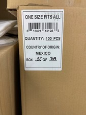 70,000 Level 2, Latex Free, One Size Fits All Gowns For Immediate Sale 