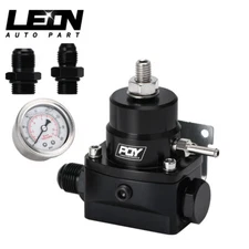 AN8 8AN AN6 Fuel Pressure Regulator With Gauge E85 EFI Motive High Pressure USA