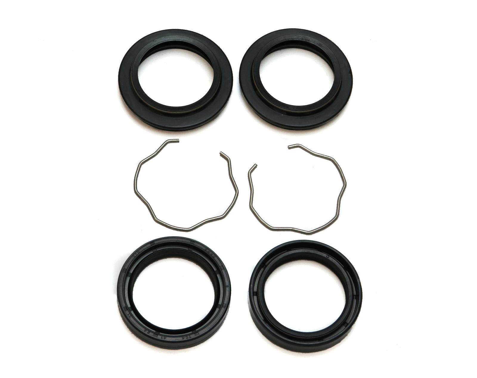 Fork Oil Seals, Dust Covers & Retaining Clip For Suzuki GSF 600 S