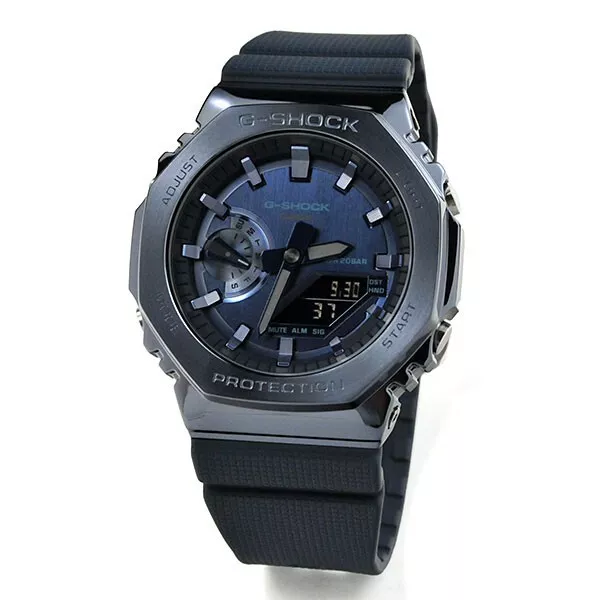 CASIO G-Shock GM-2100N-2AJF Blue Navy Analog Digital Chrono Mens Watch New