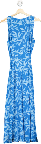 French Connection Blue Sea Star Floral Print Maxi Dress UK 12 - Picture 2 of 6